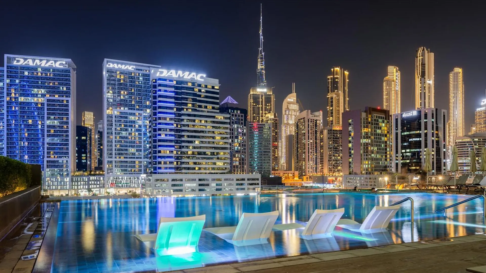 Waves - Spacious 2Br Apartment With Burj Views & Terrace Dubai